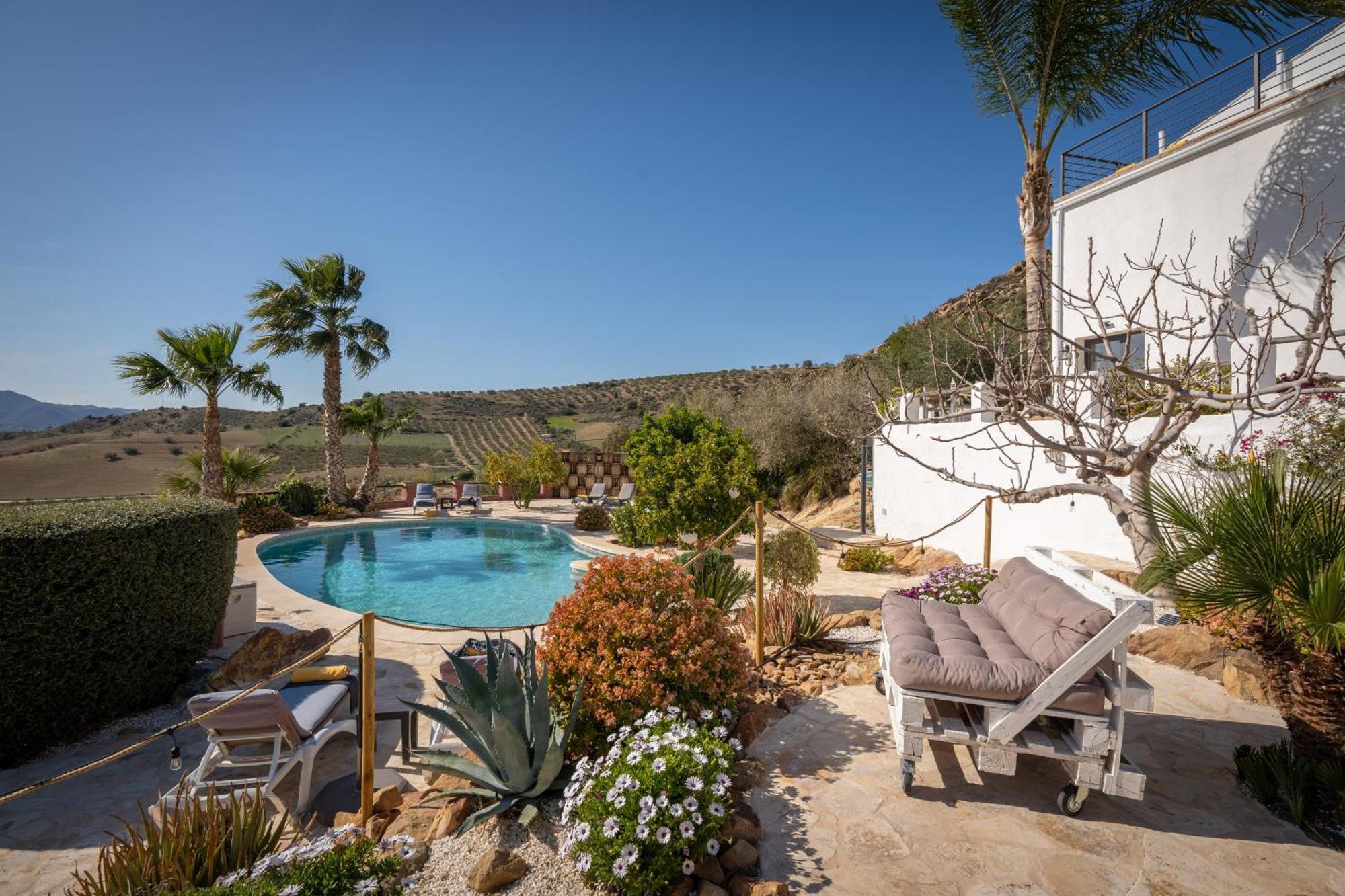 Finca Gran Cerros Álora Kültér fotó