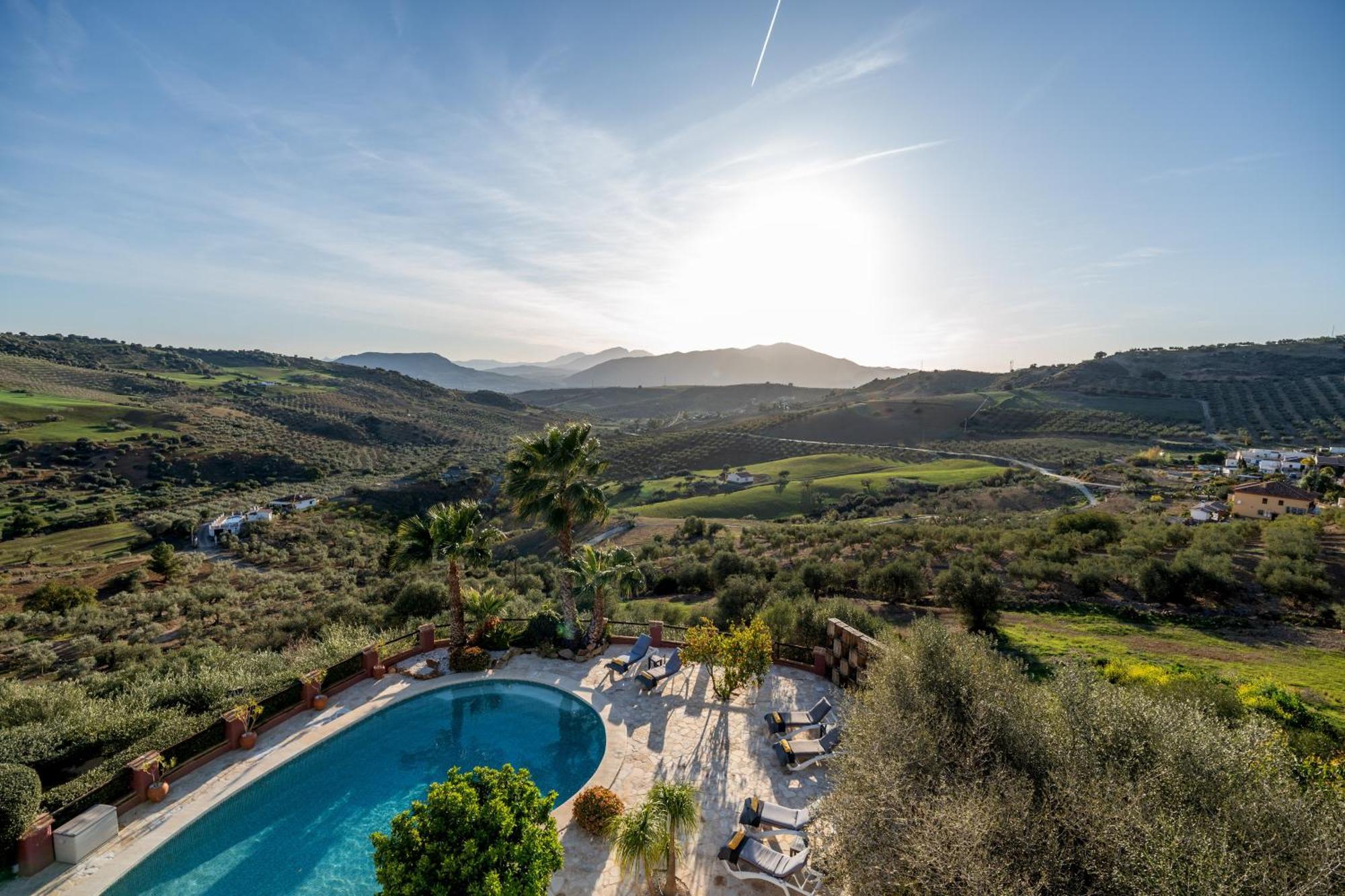 Finca Gran Cerros Álora Kültér fotó