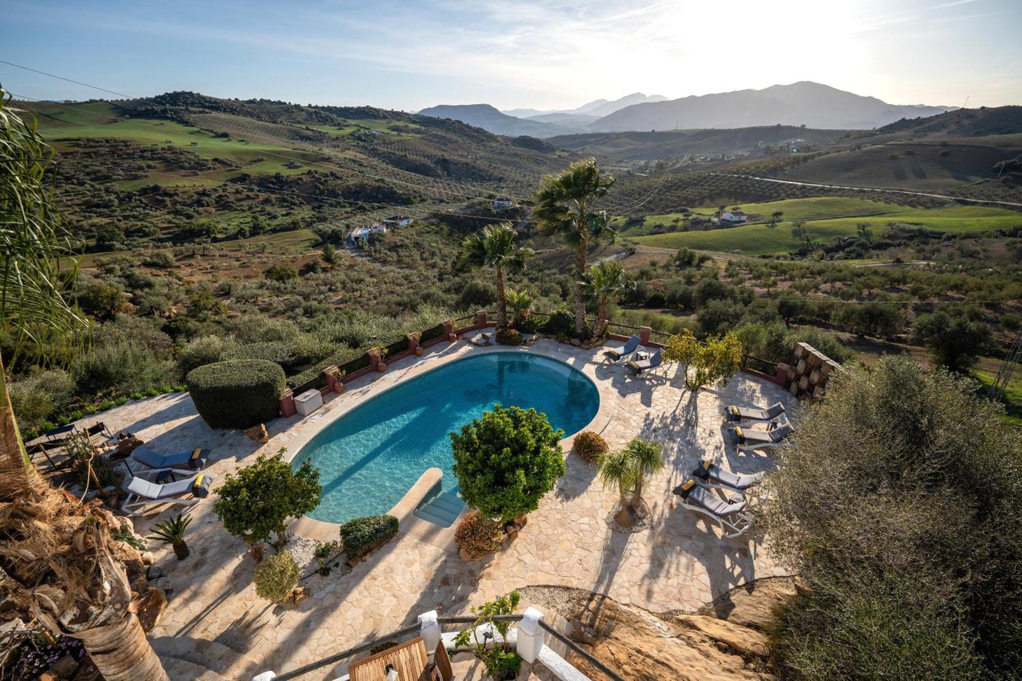 Finca Gran Cerros Álora Kültér fotó